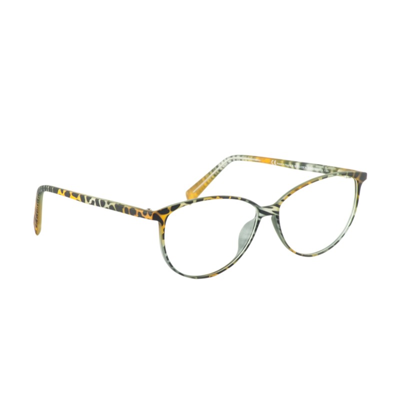 Italia Independent Eyeglasses I-PLASTIK - 5570.ZEB.055 Rouge Multicolore