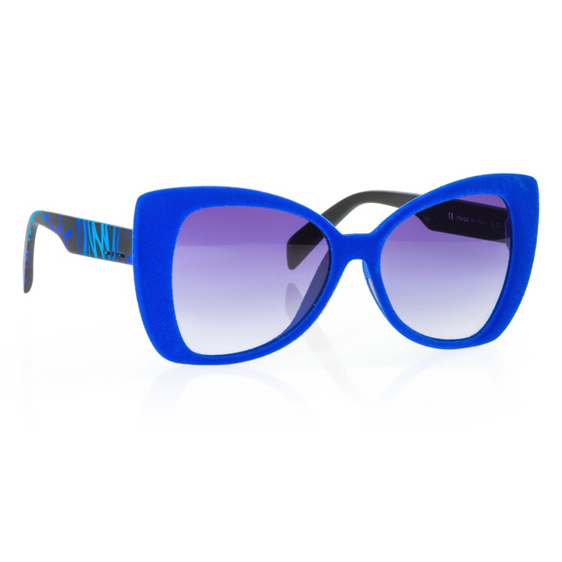 Italia Independent Sunglasses I-PLASTIK - 0904V.022.ZEB Bleu Multicolore