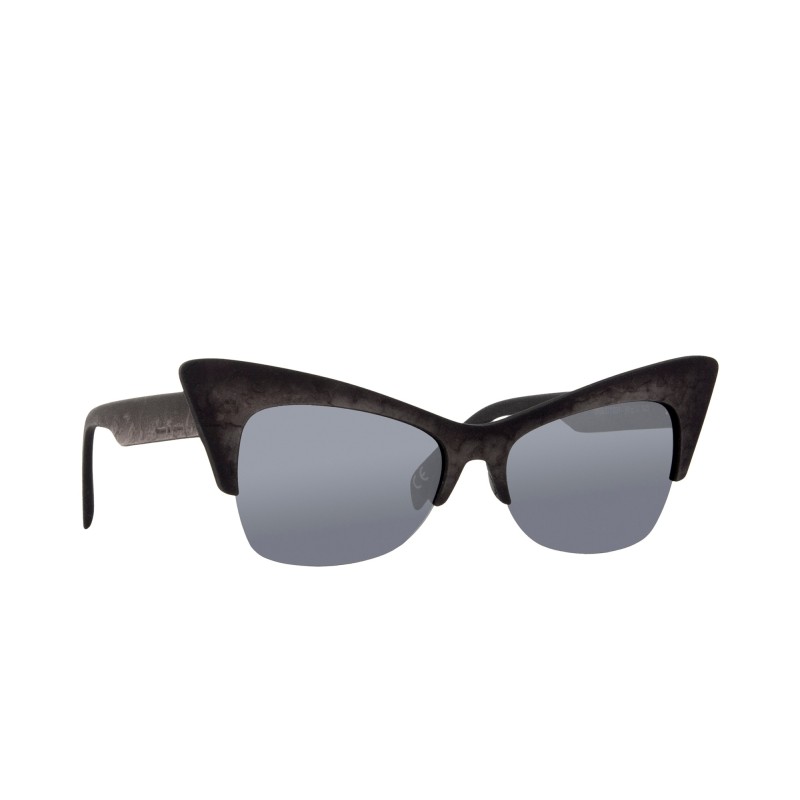 Italia Independent Sunglasses I-PLASTIK - 0908.071.009 Gris Noir