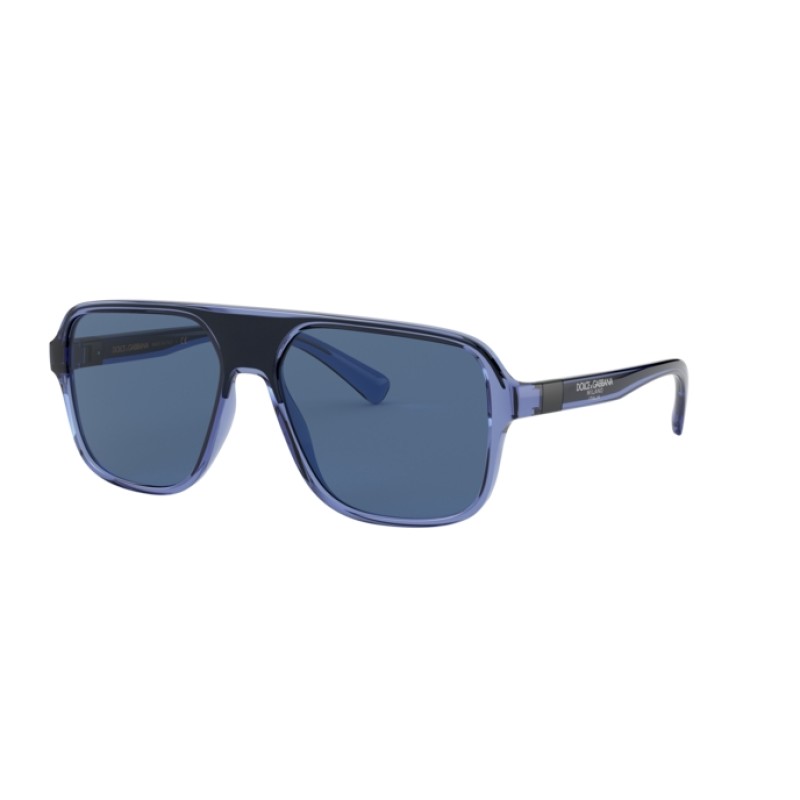 Dolce & Gabbana DG 6134 - 325880 Transparent Blue Black