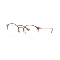 Ray-Ban RX 3578V - 2973 Cuivre Dessus Brun Clair