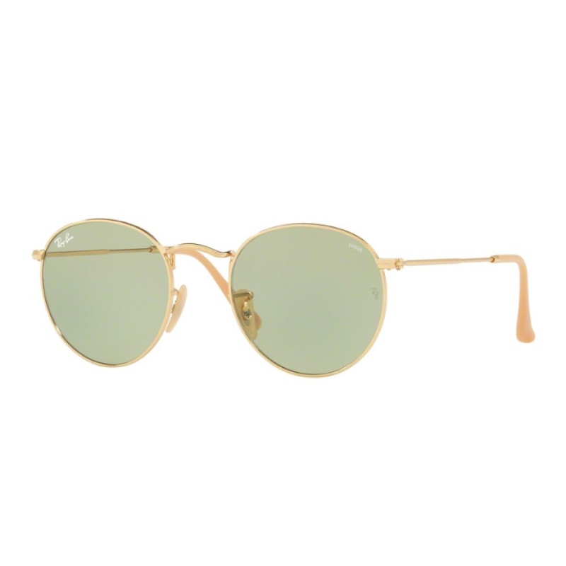 Ray-Ban RB 3447 Round Metal 90644C Or