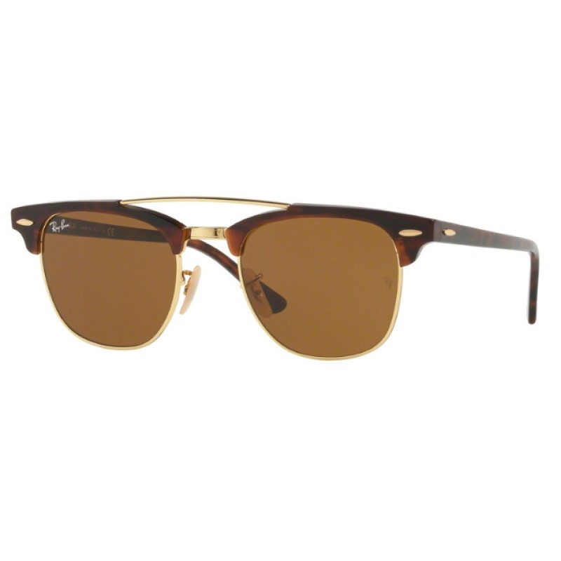 Ray-Ban RB 3816 Clubmaster Doublebridge 990/33 Or