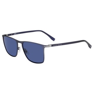 Hugo Boss lunettes de soleil 0984/S Riw Ku Matte Gris Bleu 