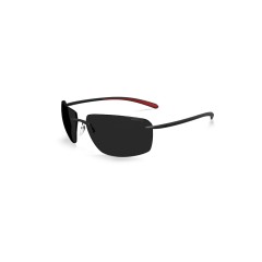 Silhouette 8727 Streamline Collection Biscayne Bay 9040 Noir - Rouge Course