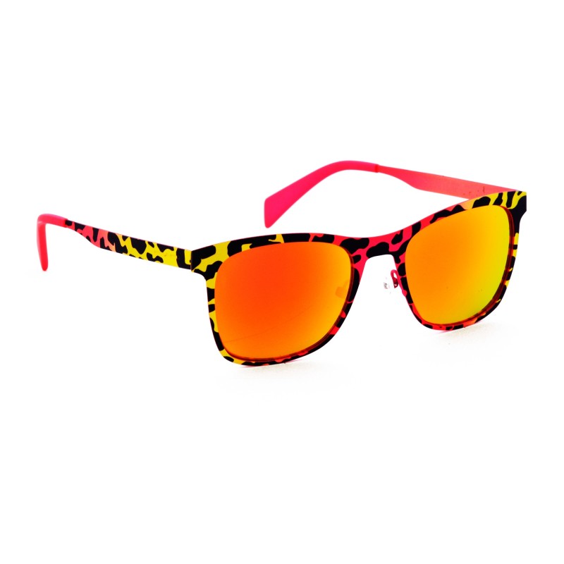 Italia Independent Sunglasses I-METAL - 0024.018.063 Rose Jaune