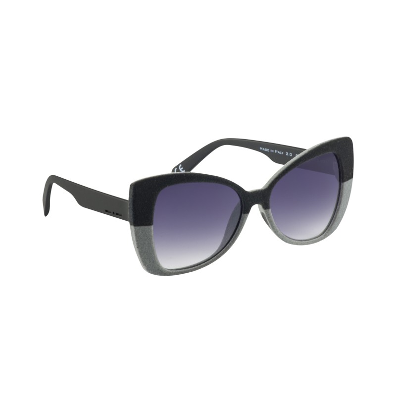 Italia Independent Sunglasses I-PLASTIK - 0904V2.009.071 Gris Noir