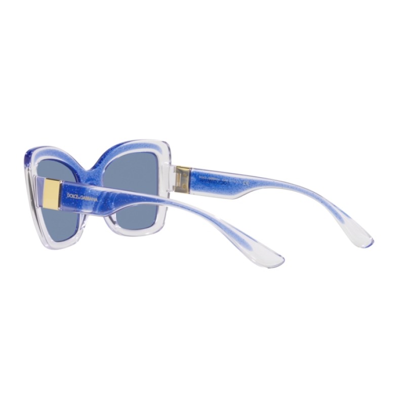 Dolce & Gabbana DG 6170 - 335072 Transparent/paillettes Bleues