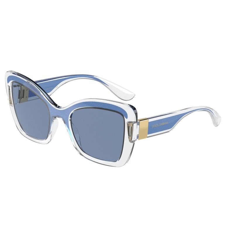 Dolce & Gabbana DG 6170 - 335072 Transparent/paillettes Bleues