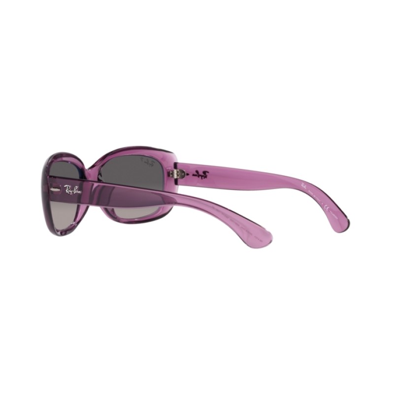 Ray-Ban RB 4101 Jackie Ohh 6591M3 Violet Transparent