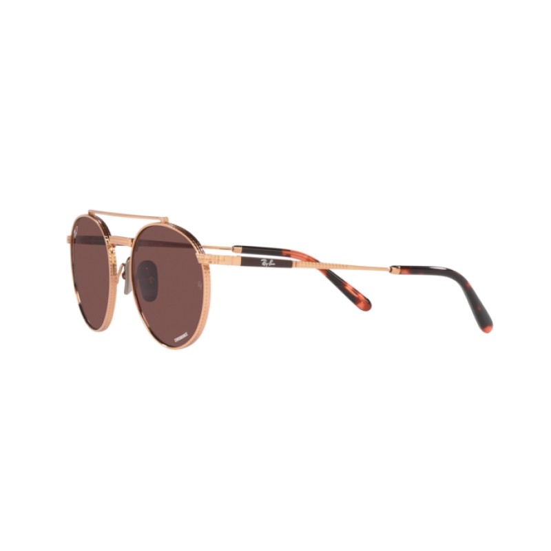 Ray-Ban RB 8237 Round Ii Titanium 3140AF Or Rose