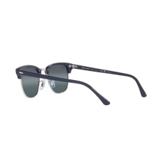 Ray-Ban RB 3016 Clubmaster 1366G6 Bleu Sur Argent