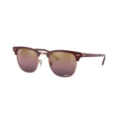Ray-Ban RB 3716 Clubmaster Metal 9253G9 Bordeaux Sur Or Rose