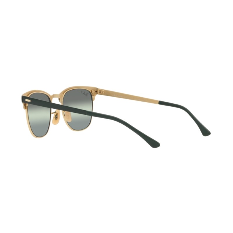 Ray-Ban RB 3716 Clubmaster Metal 9255G4 Vert Sur Or
