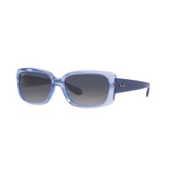 Ray-Ban RB 4389 - 664578 Violet Clair Transparent