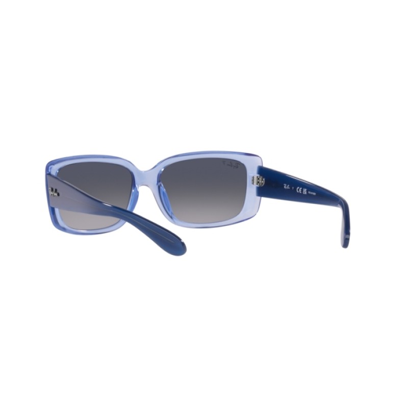 Ray-Ban RB 4389 - 664578 Violet Clair Transparent