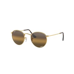 Ray-Ban RB 3447 Round Metal 001/G5 Or