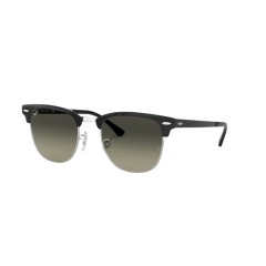 Ray-Ban RB 3716 Clubmaster Metal 900471 Top Argent Noir