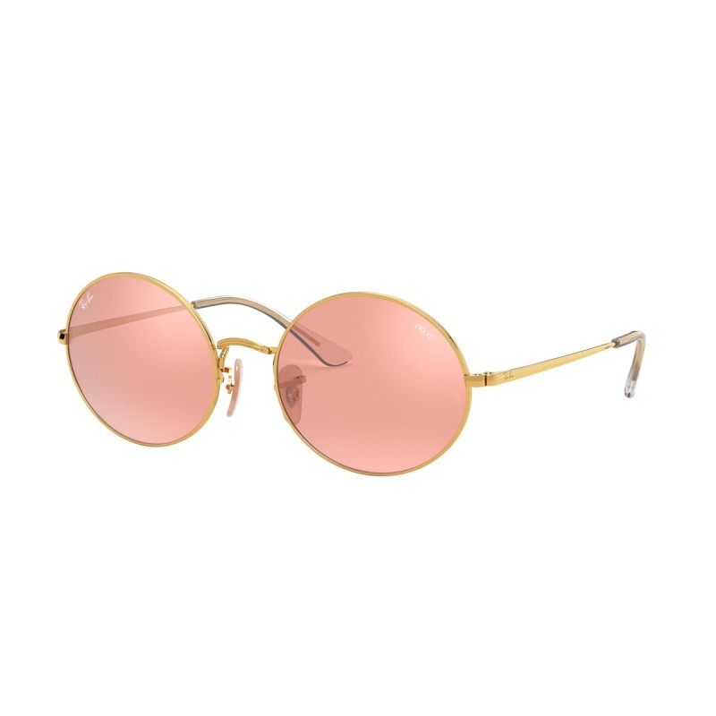Ray-Ban RB 1970 Oval 001/3E Or Brillant