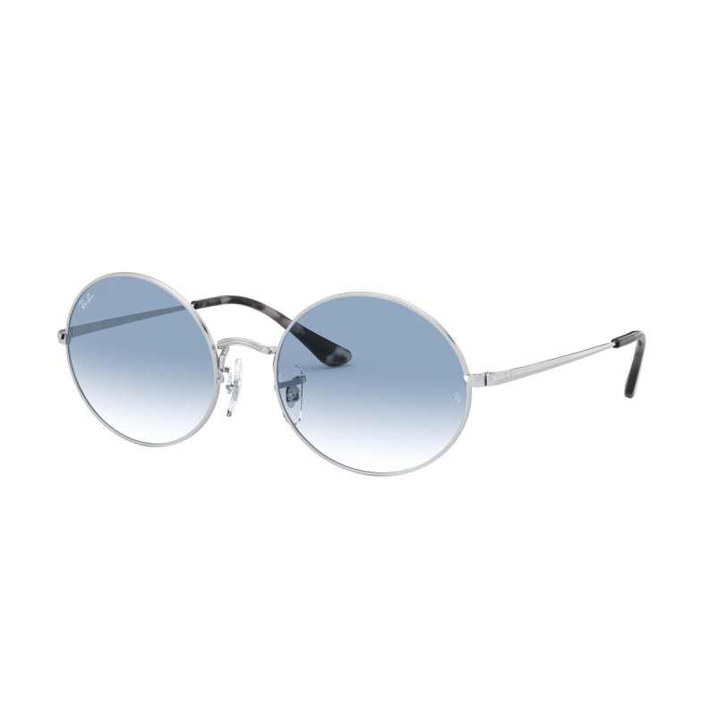 Ray-Ban RB 1970 Oval 91493F Argent
