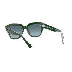 Ray-Ban RB 2186 State Street 12953M Green On Trasparent