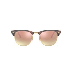 Ray-Ban RB 3016 Clubmaster 990/7O Rouge Brillant / Havane