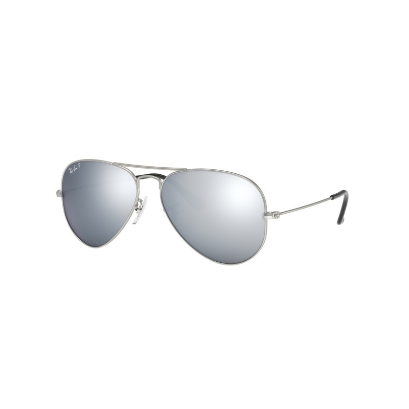 Ray-Ban RB 3025 Aviator Large Metal 019/W3 Argent Mat