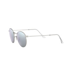 Ray-Ban RB 3447 Round Metal 019/30 Argent Mat