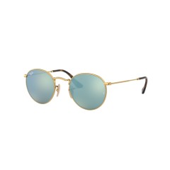 Ray-Ban RB 3447N Round Metal 001/30 Or Brillant