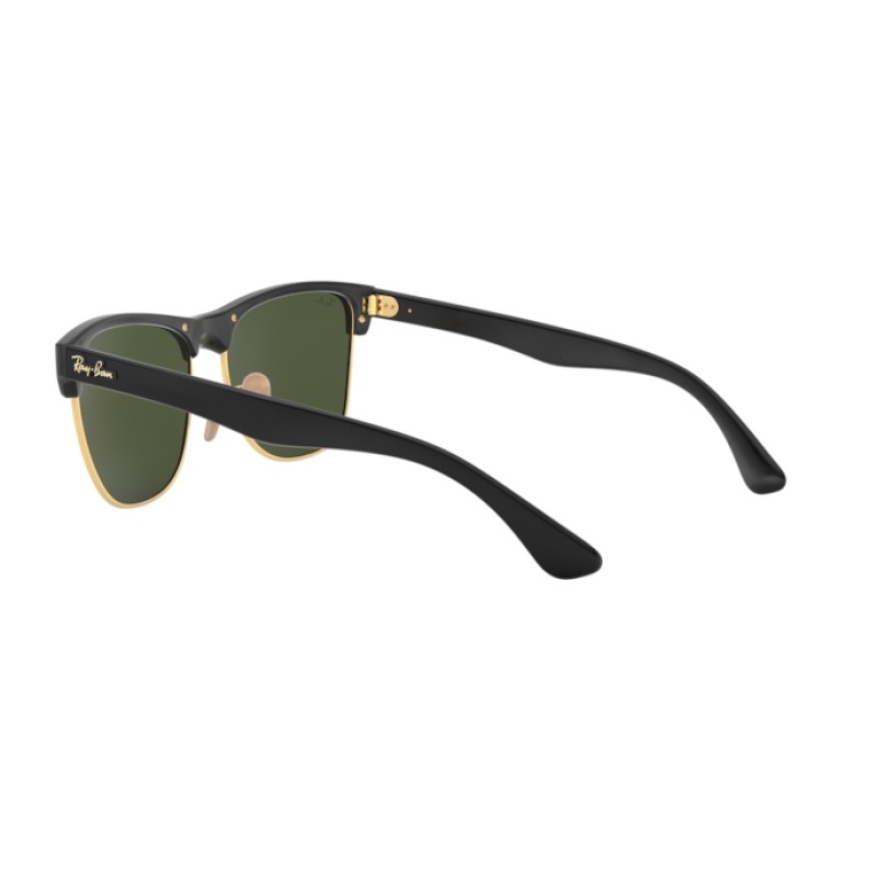 Ray-Ban RB 4175 Clubmaster Oversized 877/30 Demi Noir Brillant