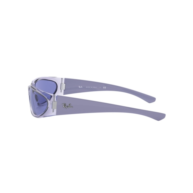 Ray-Ban RB 4332 - 648180 Violet Clair Transparent