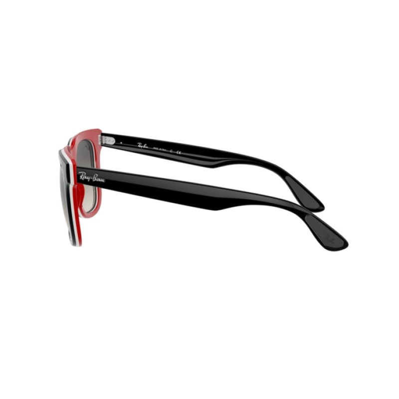 Ray-Ban RB 4368 - 651811 Noir Blanc Rouge