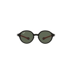 Ray-Ban Junior RJ 9075S - 710071 Black On Rubber Red