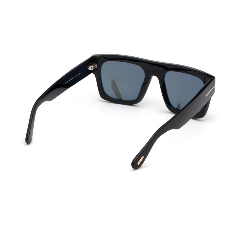 Tom Ford FT 0711 FAUSTO - 01A  Noir Brillant