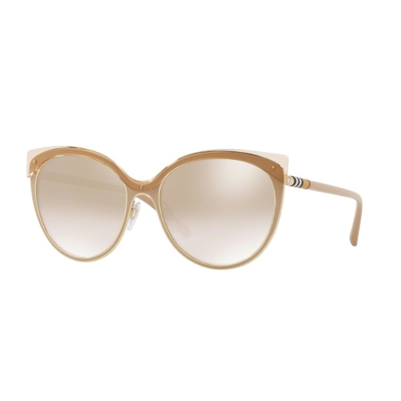 Burberry BE 3096 - 12667I Beige / Or Clair