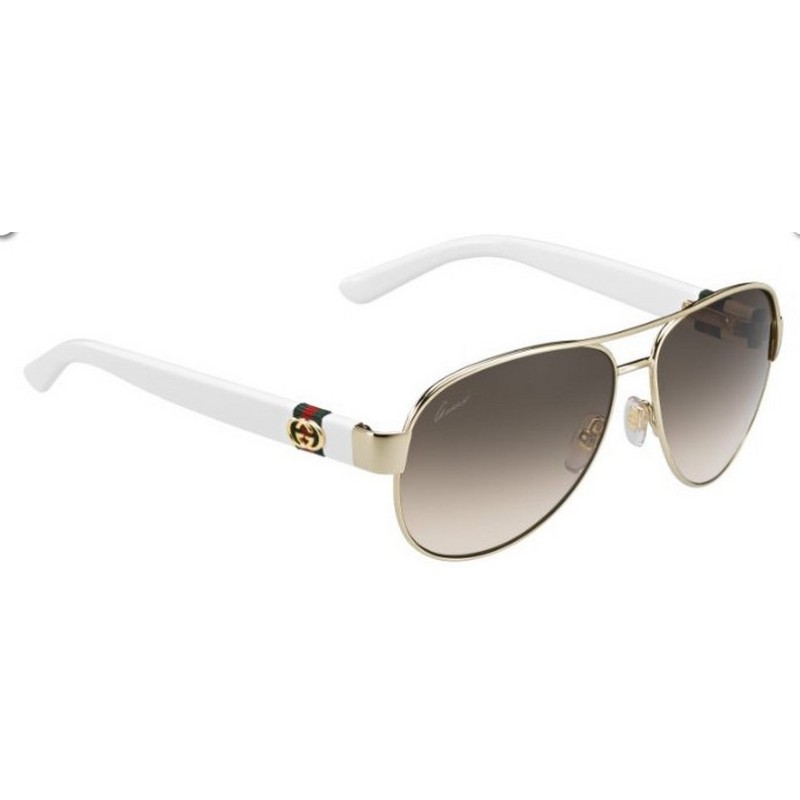 Gucci 4282-S 24S J6 Or Blanc