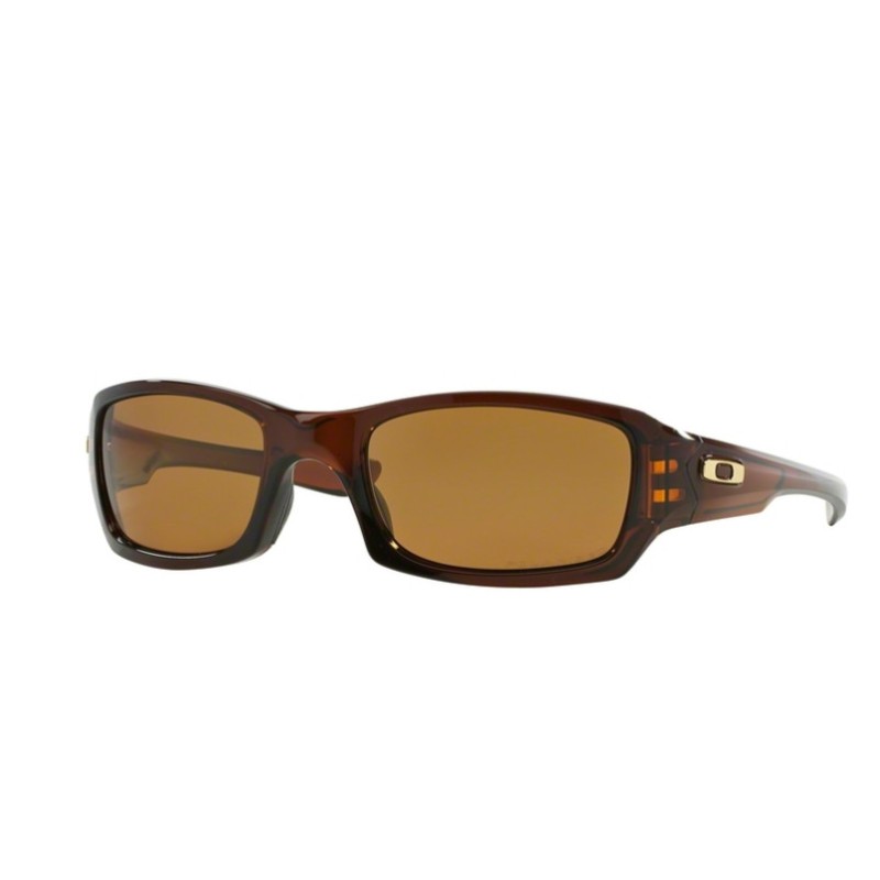 Oakley Fives Squared OO 9238 08 Polarisee Polished Rootbeer
