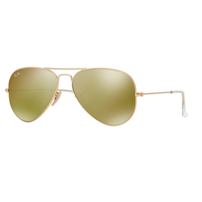 Ray-Ban RB 3025 112-93 Aviator Large Metal Or Opaque