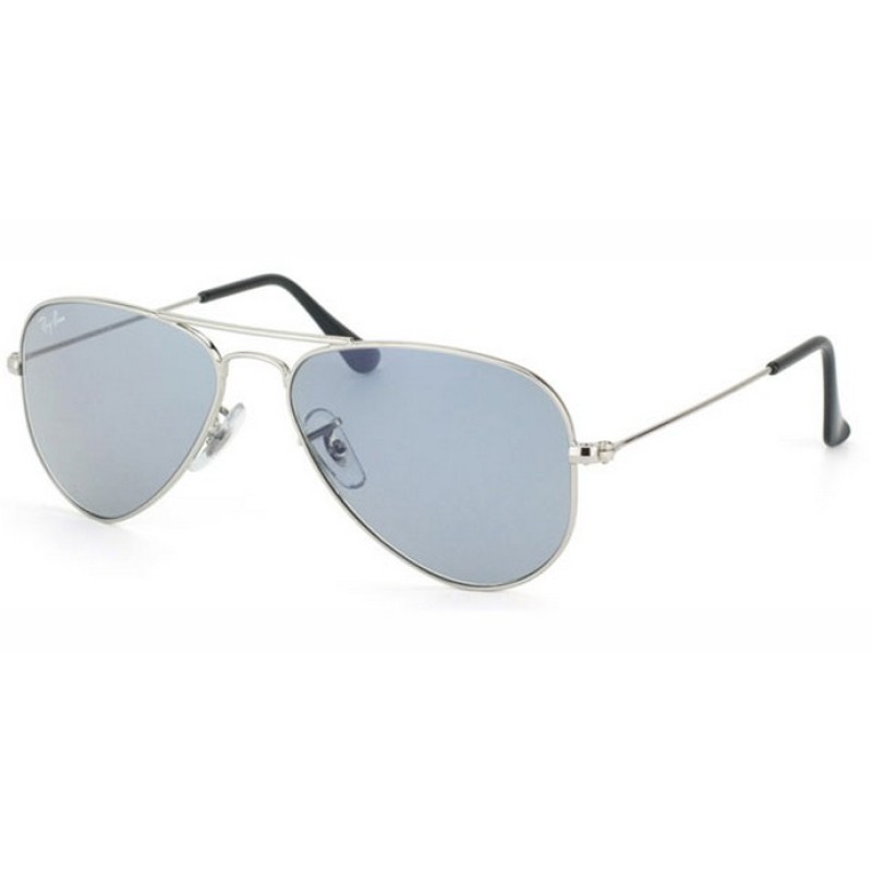 Ray-Ban RB 3044 W3177 Aviator Small Metal Argent