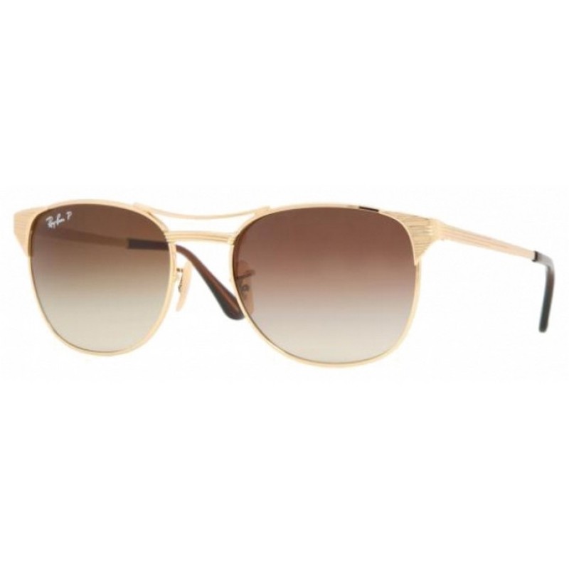 Ray-Ban RB 3429 001-M2 Signet Polarisee Or