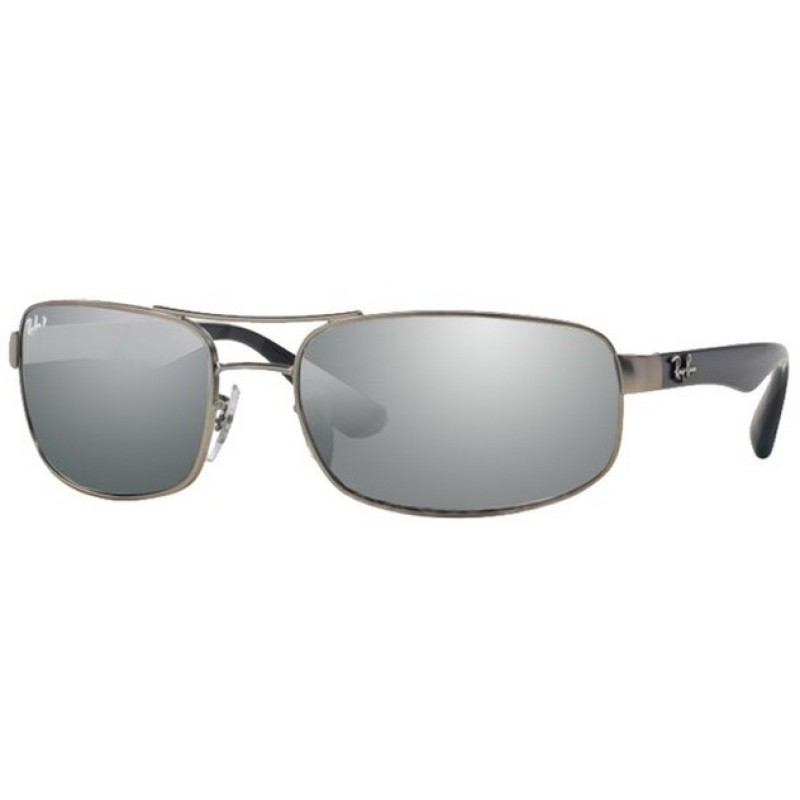 Ray-Ban RB 3445 005-K3 Polarisee Gris Opaque