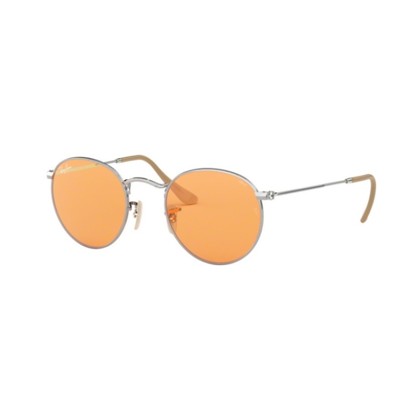 Ray-Ban RB 3447 Round Metal 9065V9 Argent