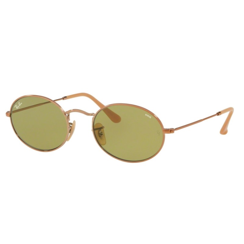 Ray-Ban RB 3547N Oval 91314C Cuivre