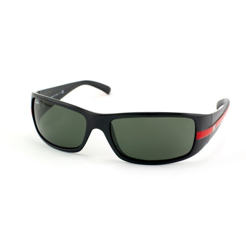 Ray-Ban RB 4057 745 Noir Rouge