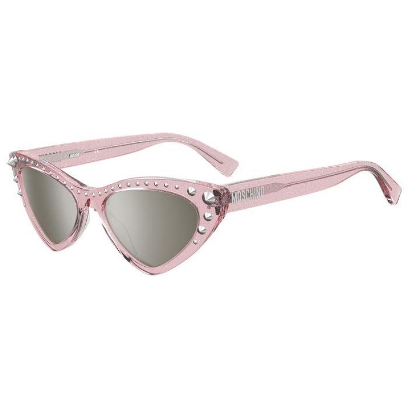 Moschino MOS093/S - W66 T4 Paillettes Roses