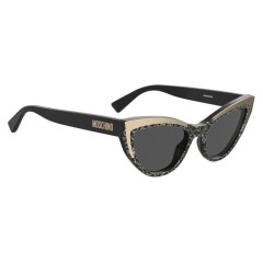 Moschino MOS094/S - AE2 IR Paillettes D'or Noir
