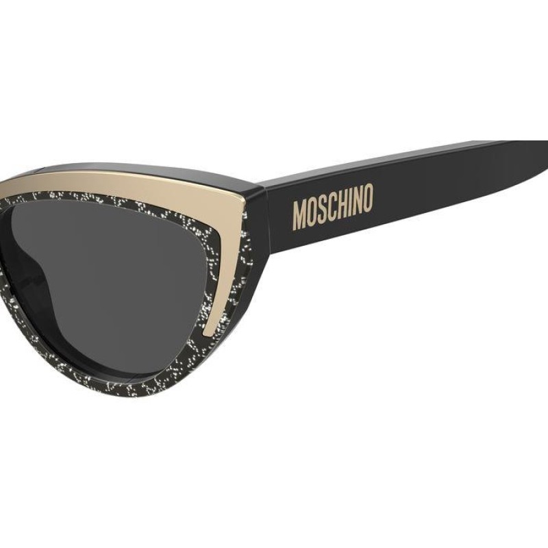 Moschino MOS094/S - AE2 IR Paillettes D'or Noir