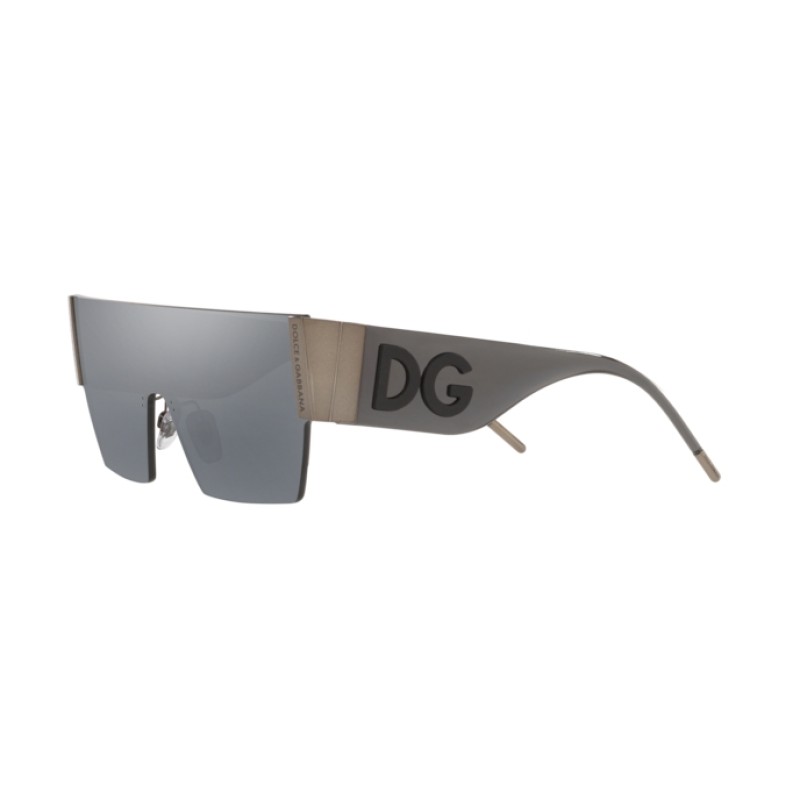 Dolce & Gabbana DG 2233 - 12866G Matte Dark Gunmetal