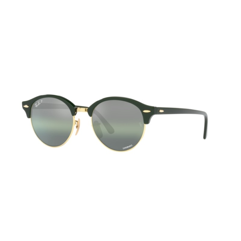 Ray-Ban RB 4246 Clubround 1368G4 Vert Sur Or