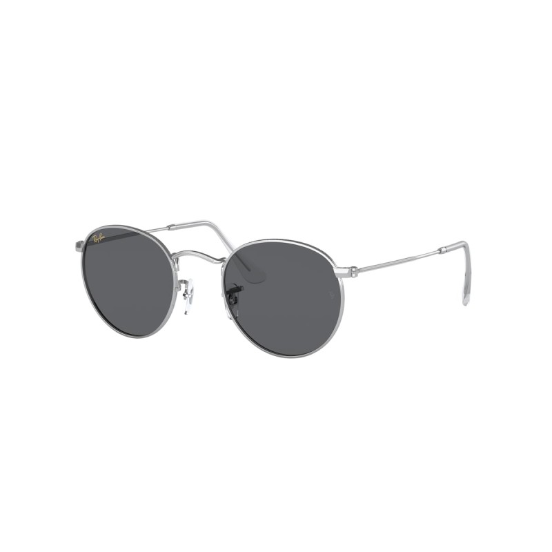 Ray-Ban RB 3447 Round Metal 9198B1 Argent